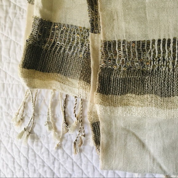 Ann Taylor LOFT Patterned Scarf - Picture 3 of 5